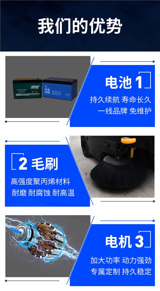 潔博士電動(dòng)駕駛式掃地機 JIEBOSS-1500